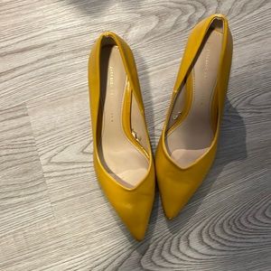 Zara basic size 8 , color is mustard
